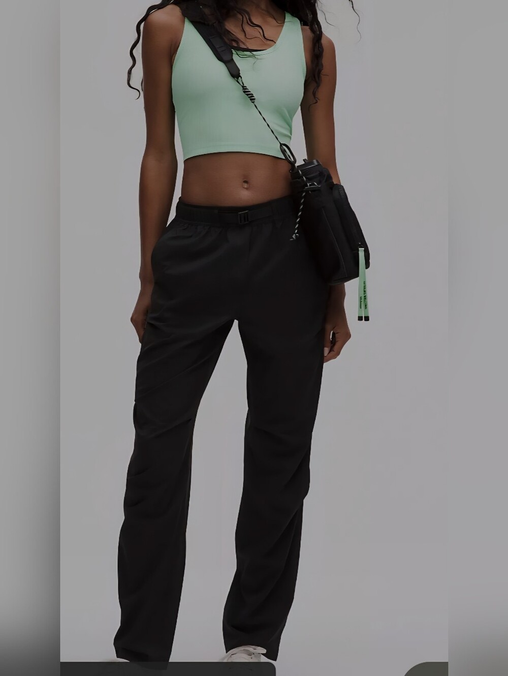 Black  Lightweight Packable Hiking Pants